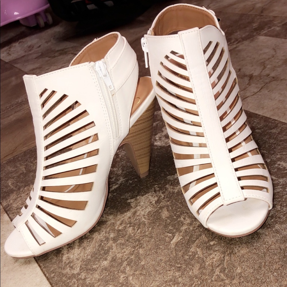 White heels